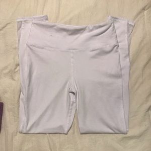 Thick White Workout Leggings